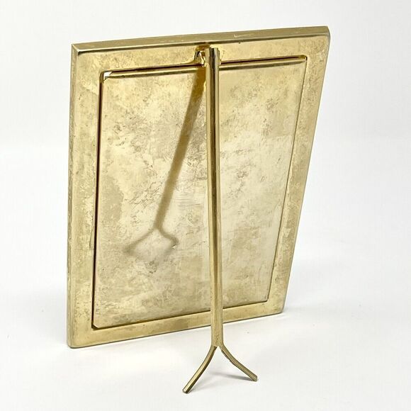 Vintage Micro Mosaic Brass Frame Florentine Italy For 2.5” X 3.75” Picture - Picture 3 of 6